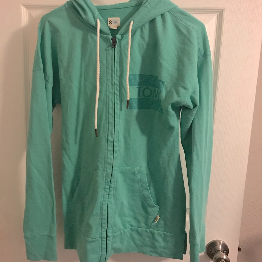 Toms zip up hoodie